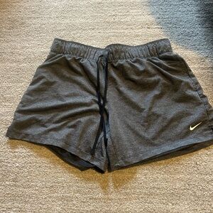 Nike Women's Charcoal Gray Athletic Shorts